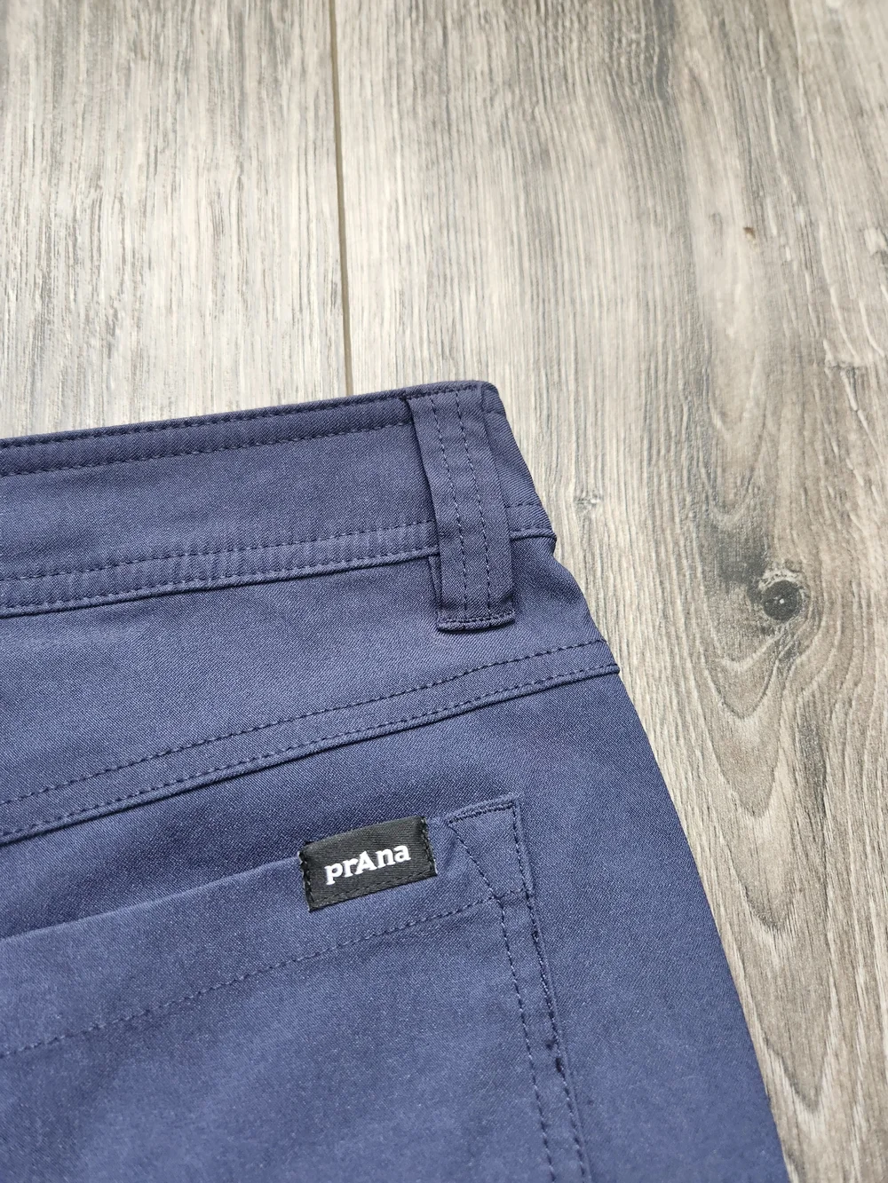 PrAna 1969731 Men's Brion Short II Blue Size 30x9 Standard Fit
